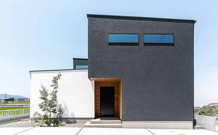 福山市 注文住宅の施工例：「８帖の中庭を囲む家」をアップしました！