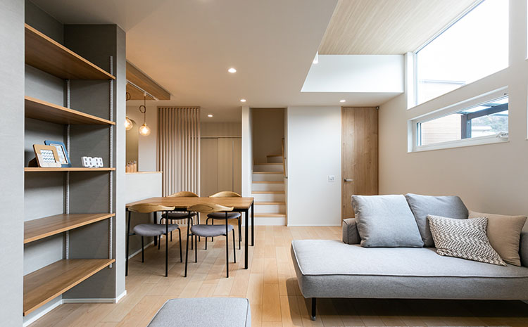 福山市 施工例：「ハーフ吹き抜けの定額制注文住宅」を公開