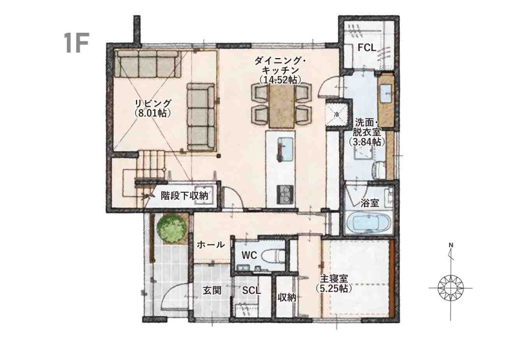 神村町_間取り1F