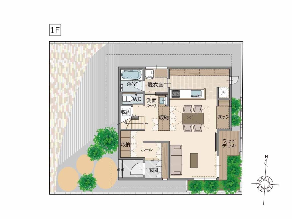 間取り図1F