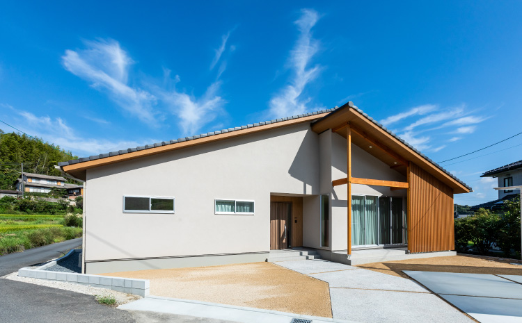 浅口市 注文住宅:「和ナチュラルな平屋」をアップしました！