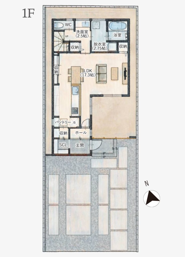 新涯1丁目1号地1f